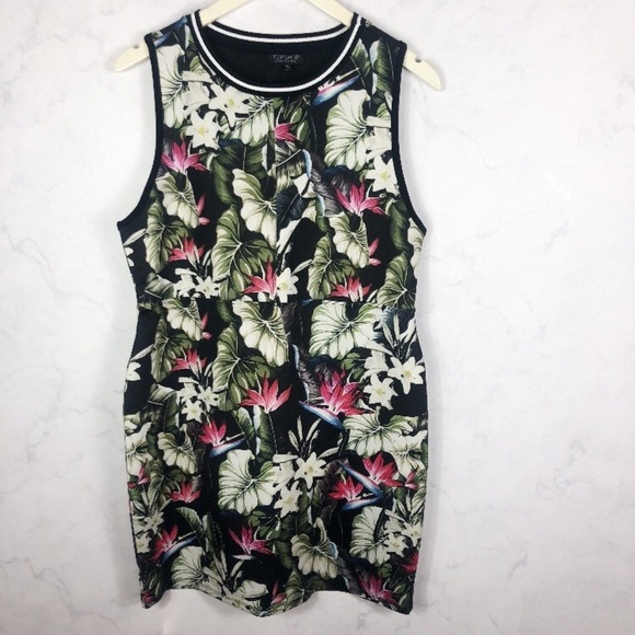 [Topshop] Tropical Floral Dress - Picture 2 of 8